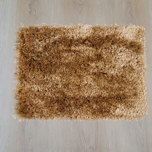 Poly Rectangle vloerkleed rechthoekig in sand, gemaakt van polyester – Studio Sisté